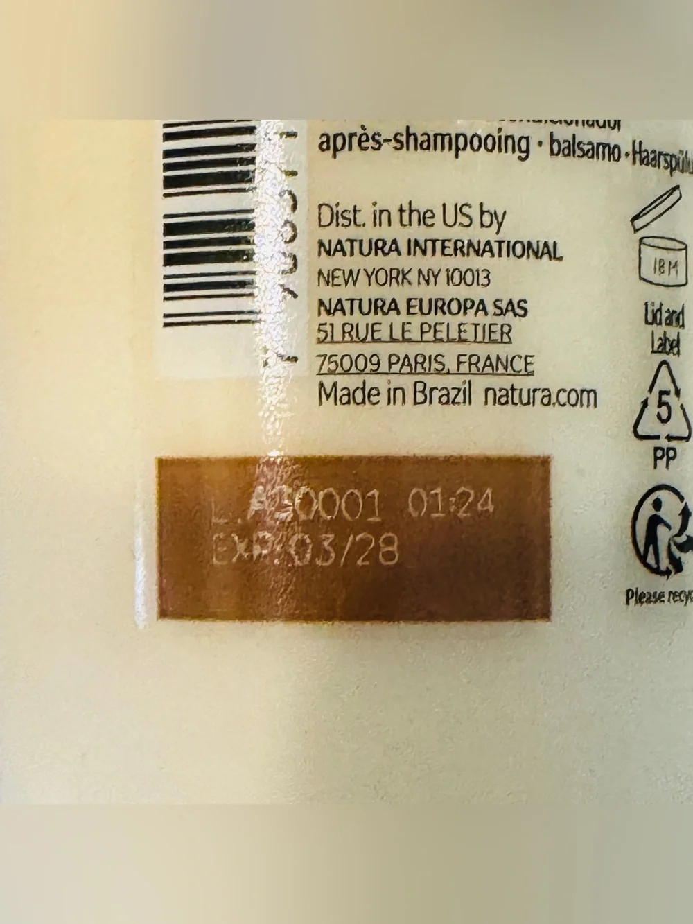 NATURA brand new