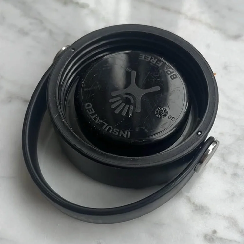 Hydro Flask Black Lid with Strap