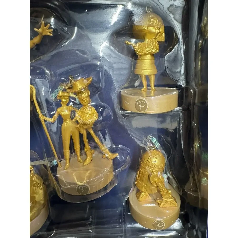 Walt Disney World 50th Fab 50 Character Collection Ornament Hollywood Studio Set