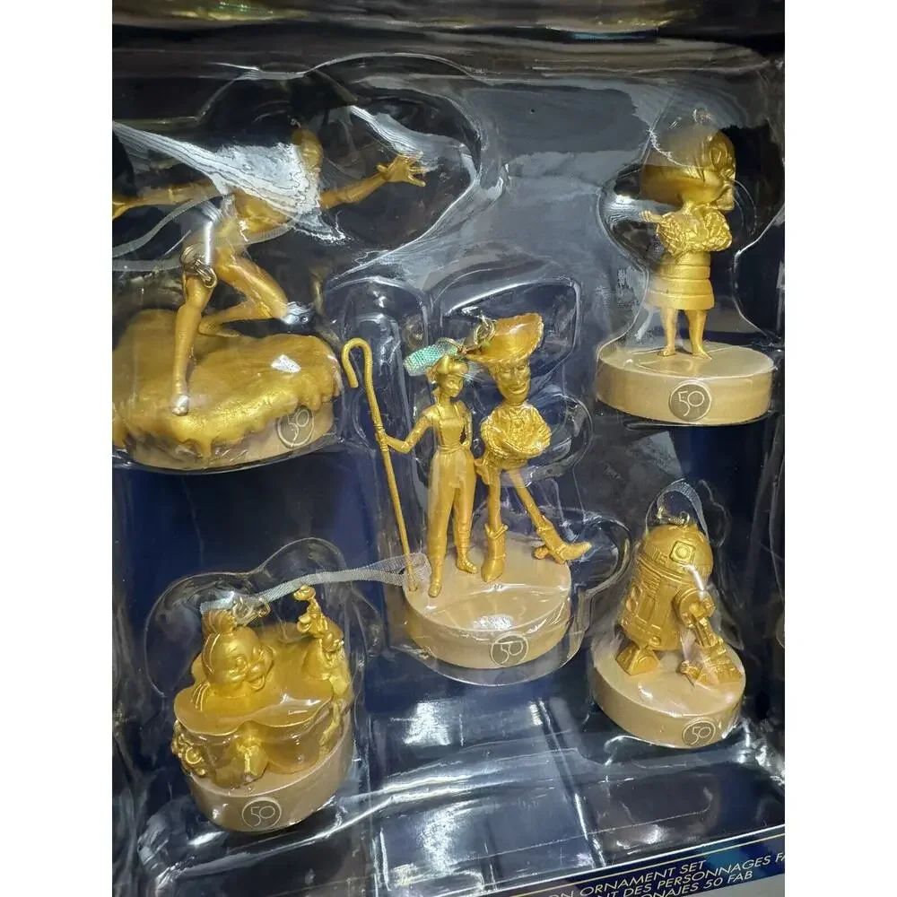 Walt Disney World 50th Fab 50 Character Collection Ornament Hollywood Studio Set