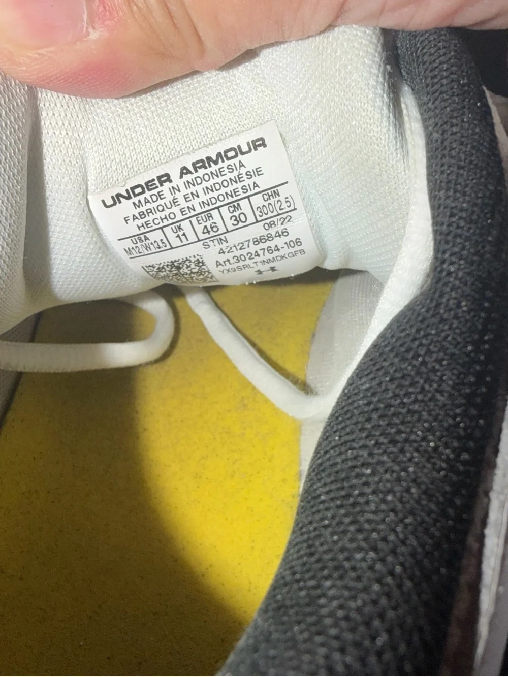 Under Armour these are