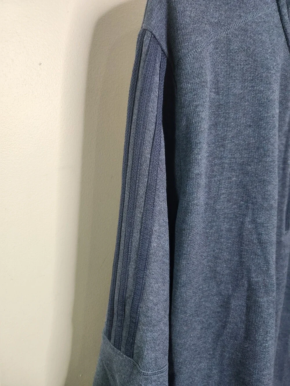 Adidas 3-Stripes Quarter-Zip Pullover Sweater