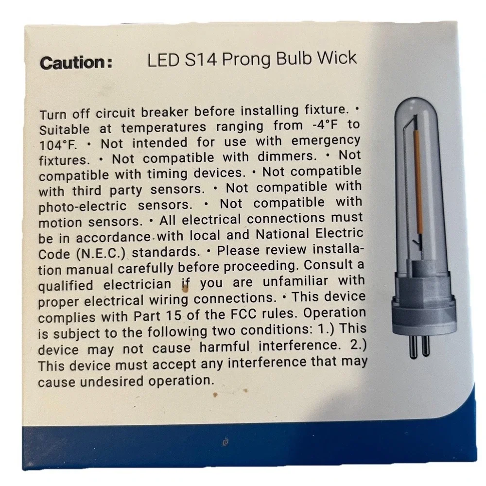 Sunco S14 LED Patio String Light Replacement Bulbs for Outdoors 23 TOTAL BULBS