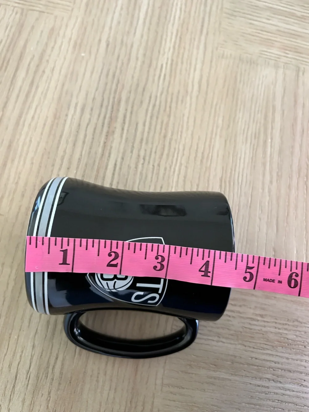 Brooklyn Nets Ceramic Relief Mug
