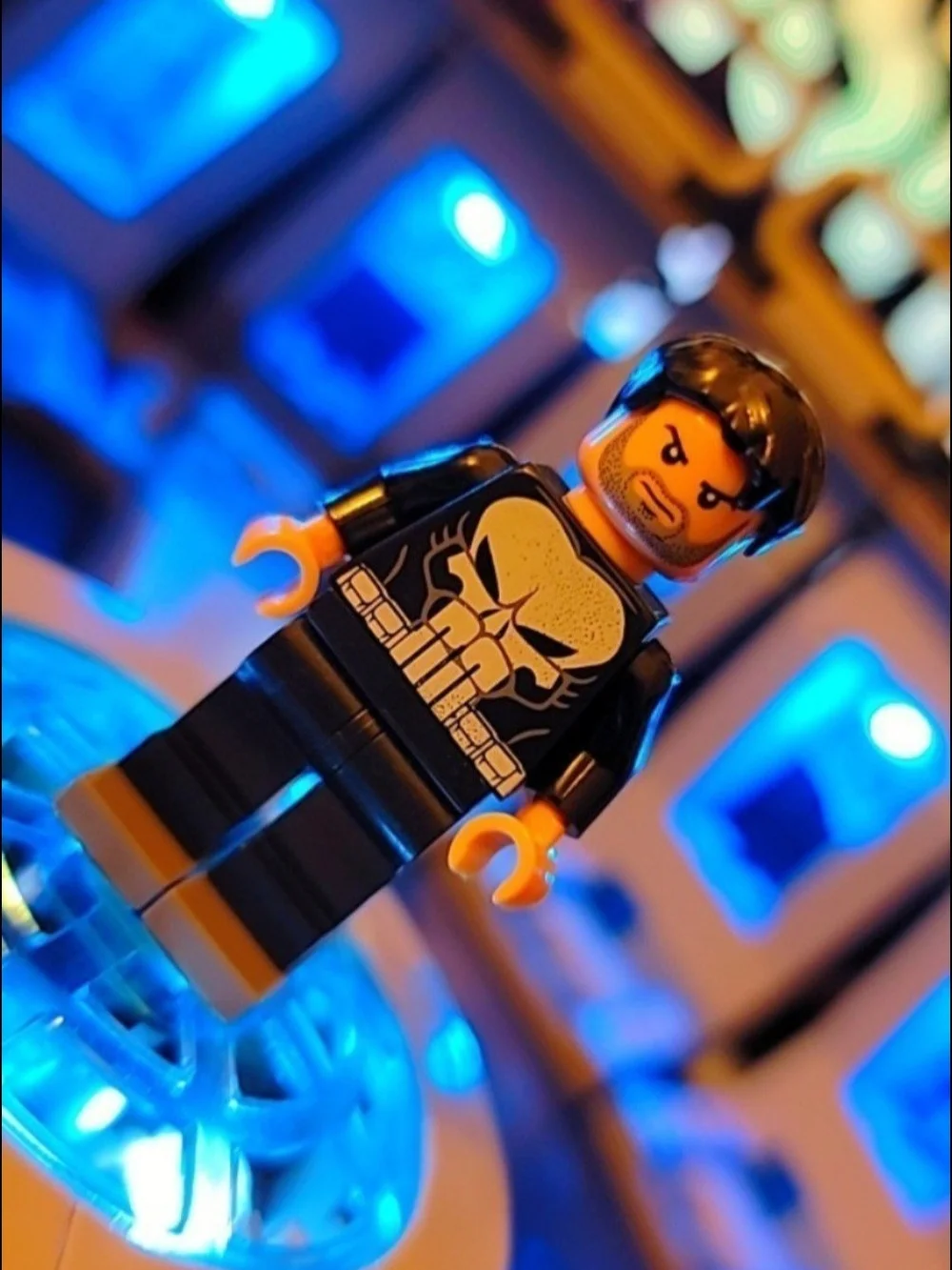 Punisher Minifigure Lego Compatible