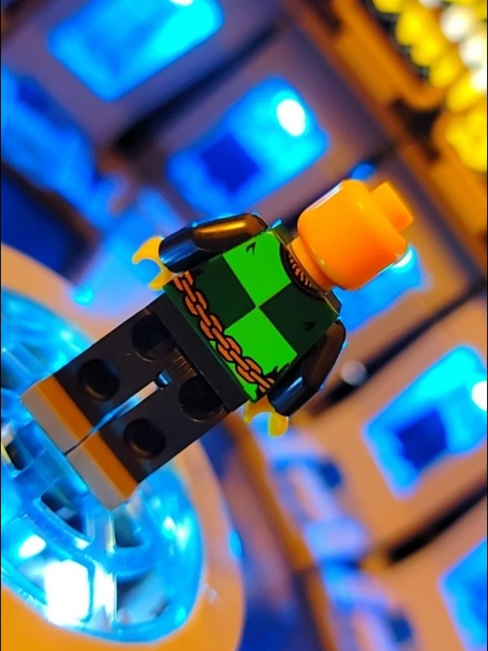 Building Block knight minifigure
