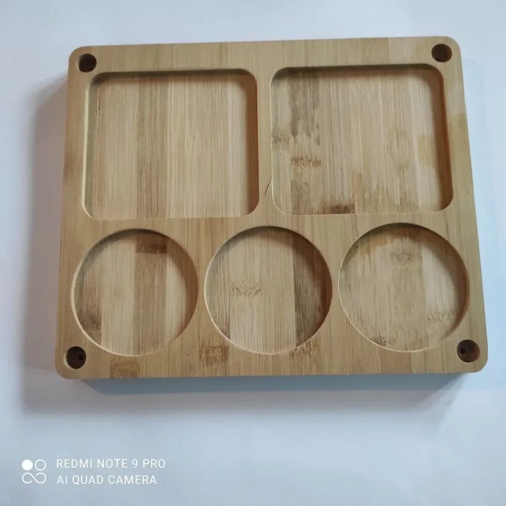 Brightroom Bamboo Drawer Organizer Set – 3 Pieces – Kitchen Bathroom Office