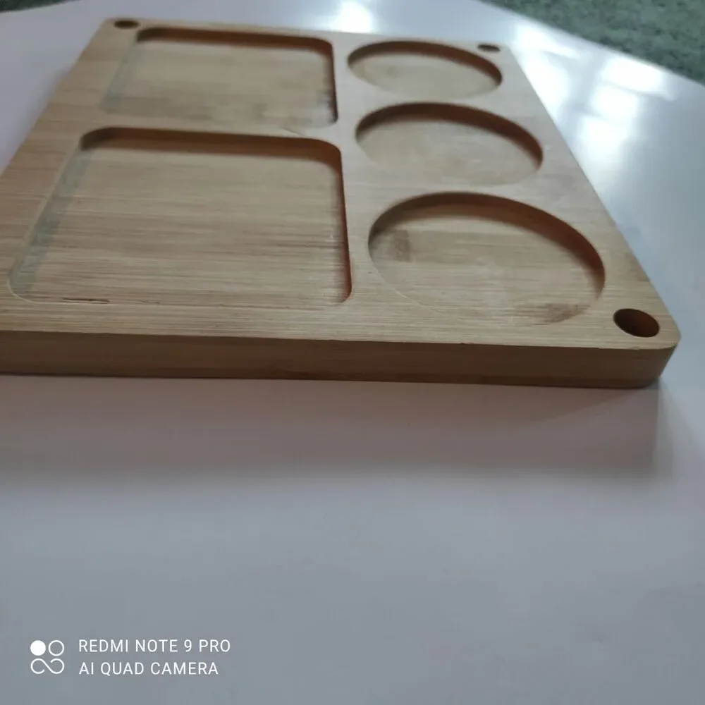Brightroom Bamboo Drawer Organizer Set – 3 Pieces – Kitchen Bathroom Office