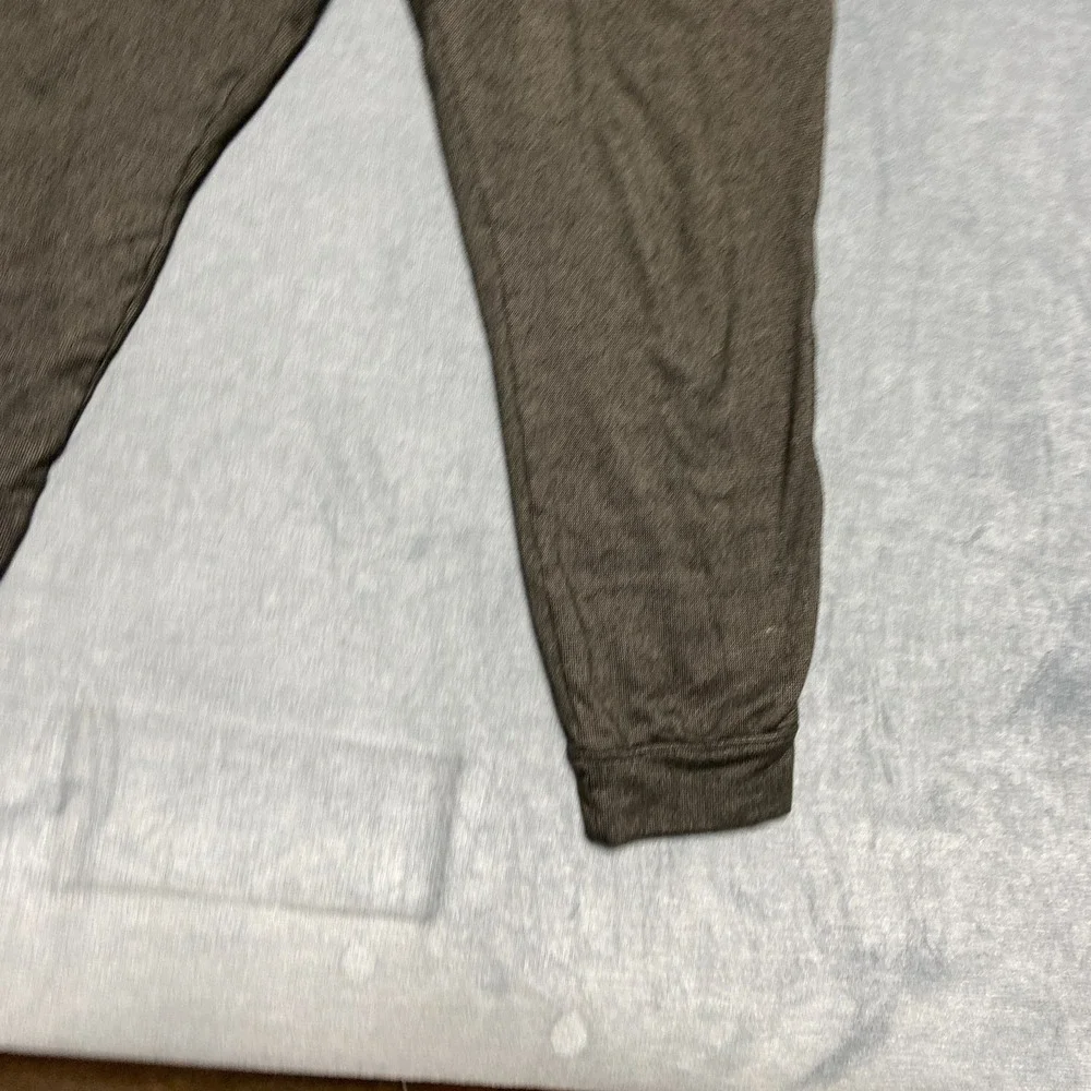 Adidas Climawarm Sweatpants Mens Large Black Logo Drawstring Waist Tapered Leg