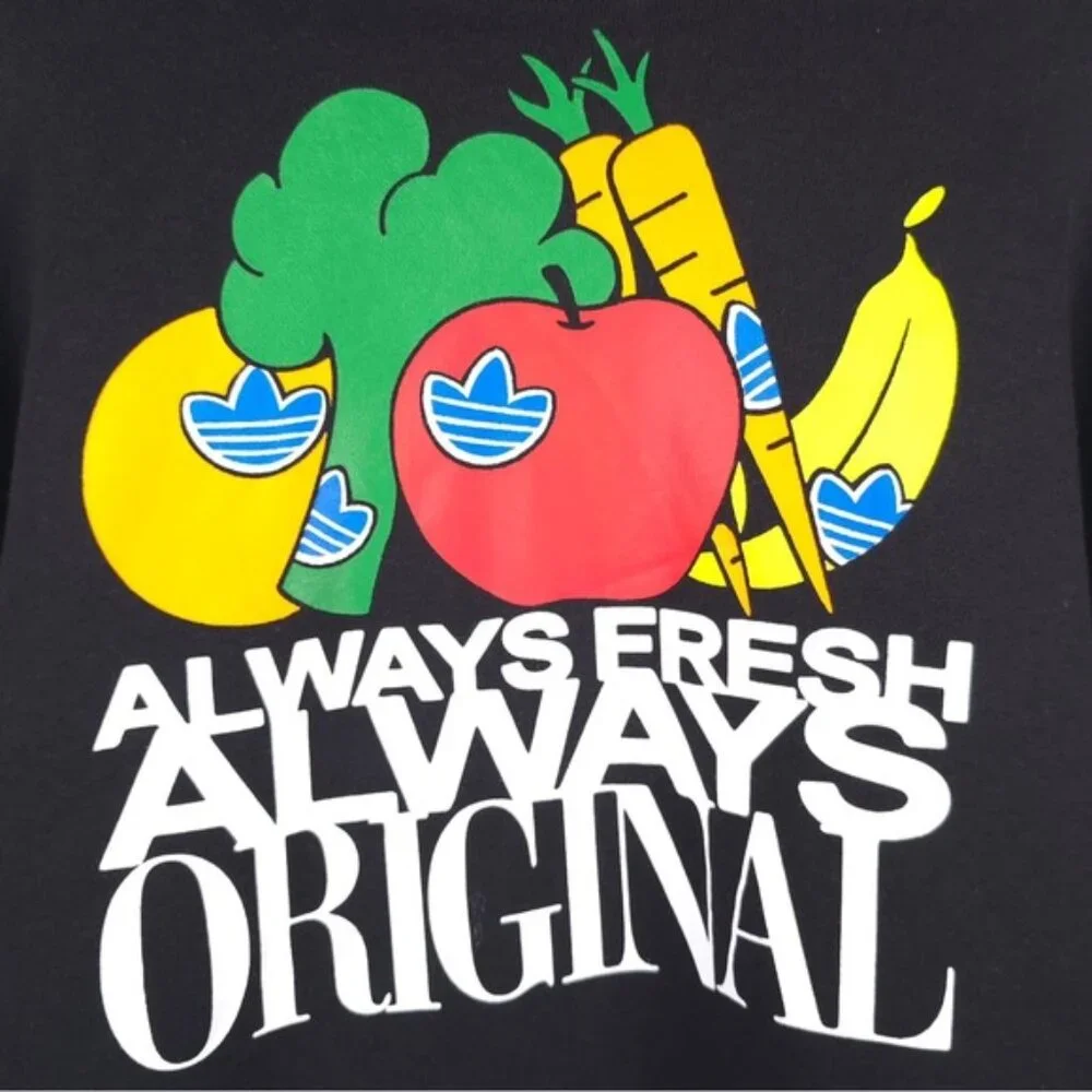 NWT ADIDAS ORIGINALS OG ALWAYS FRESH‎ TREFOIL HOODIE MEDIUM HD5259 Sweatshirt