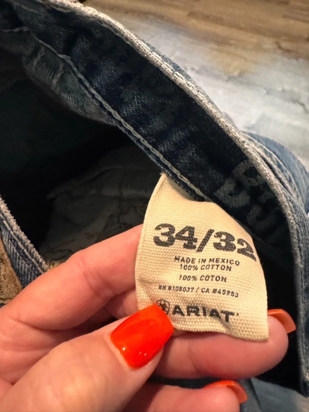 Ariat men’s jeans