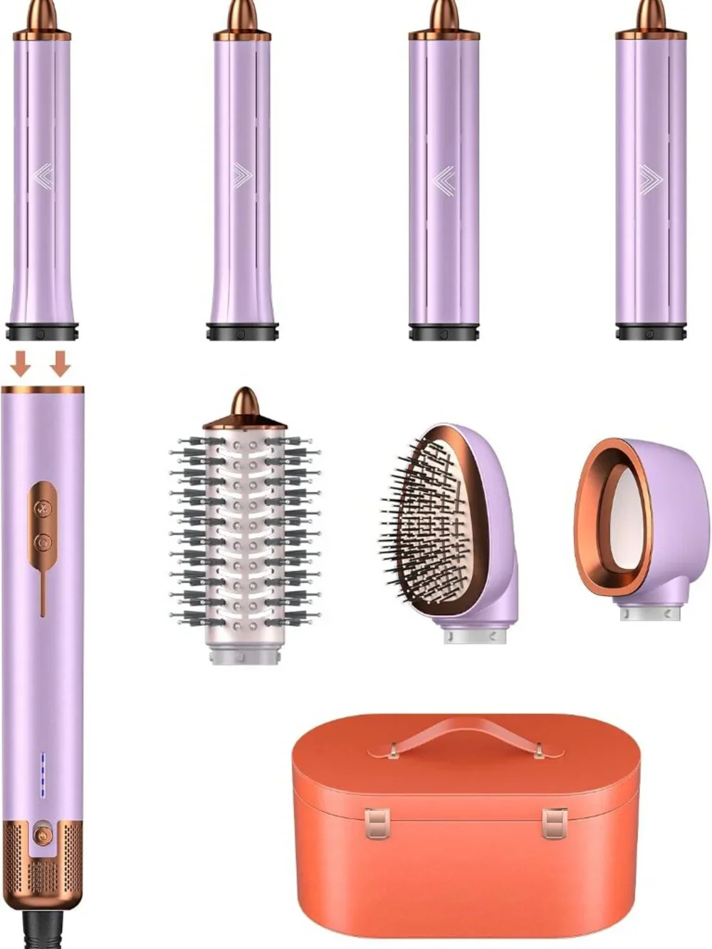 7-in-1 Negative ion Hair Dryer