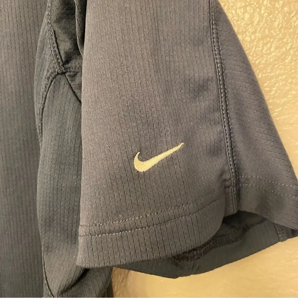 Nike Golf sphere dry embroidered logo navy blue womans Polo Persimmon Country L