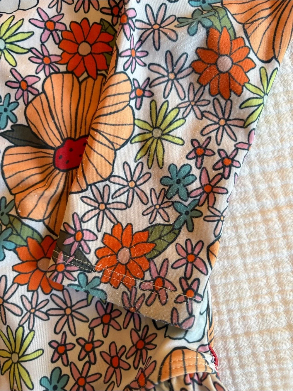 Pearl Street Swim floral rashguard
