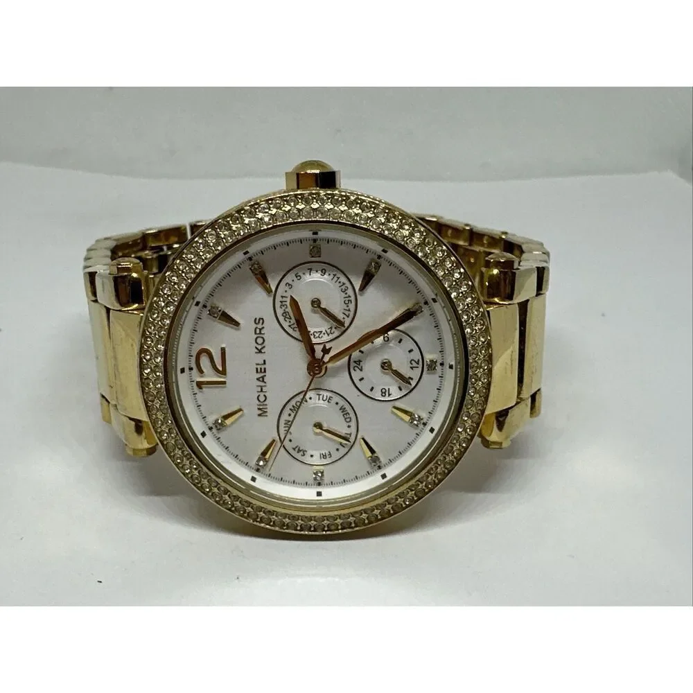 Michael Kors MK5780 Women's Gold Tone Stainless Steel Analog Dial Watch NUL66