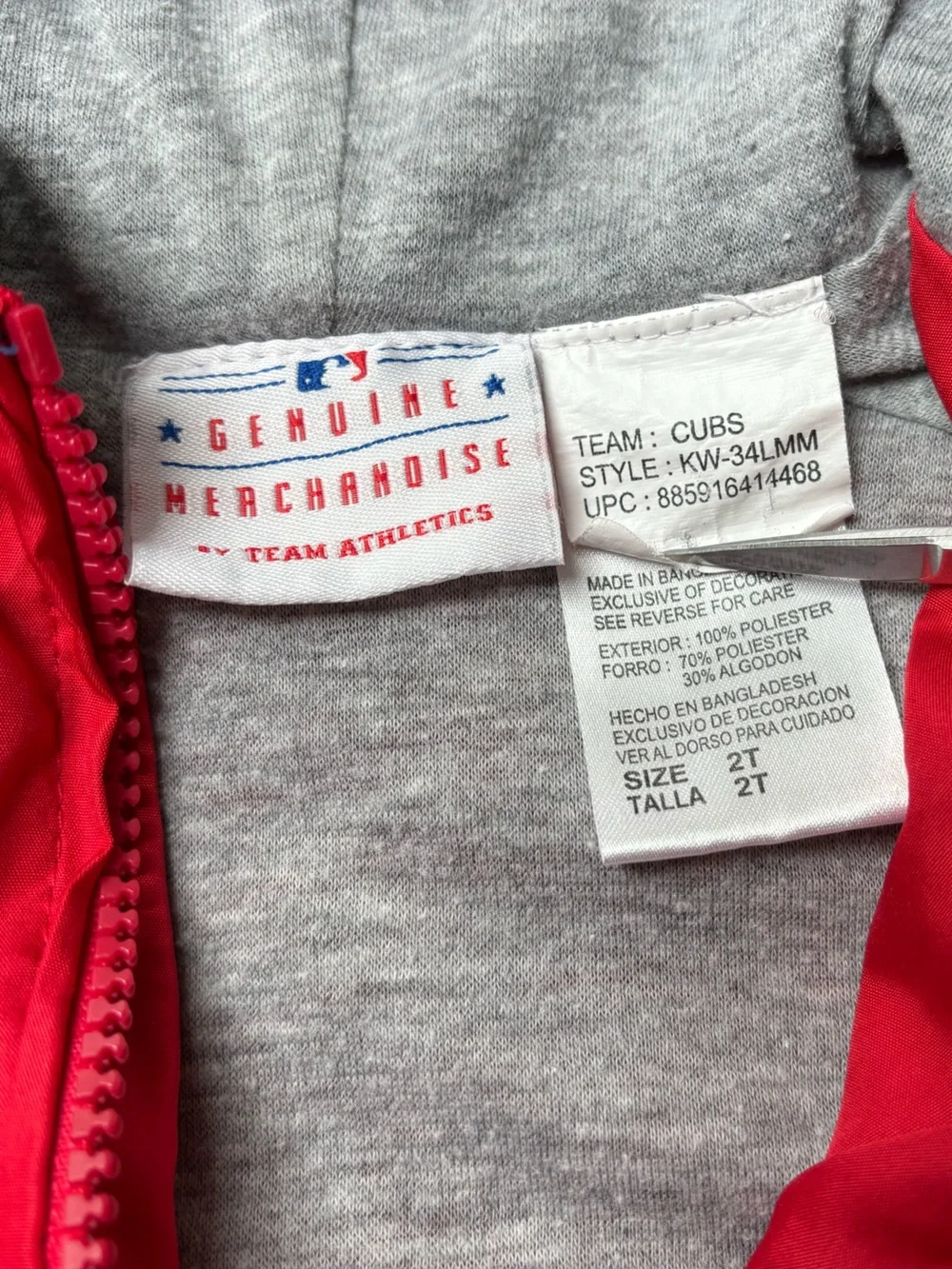 Mlb Genuine Merchandise lined official chicago