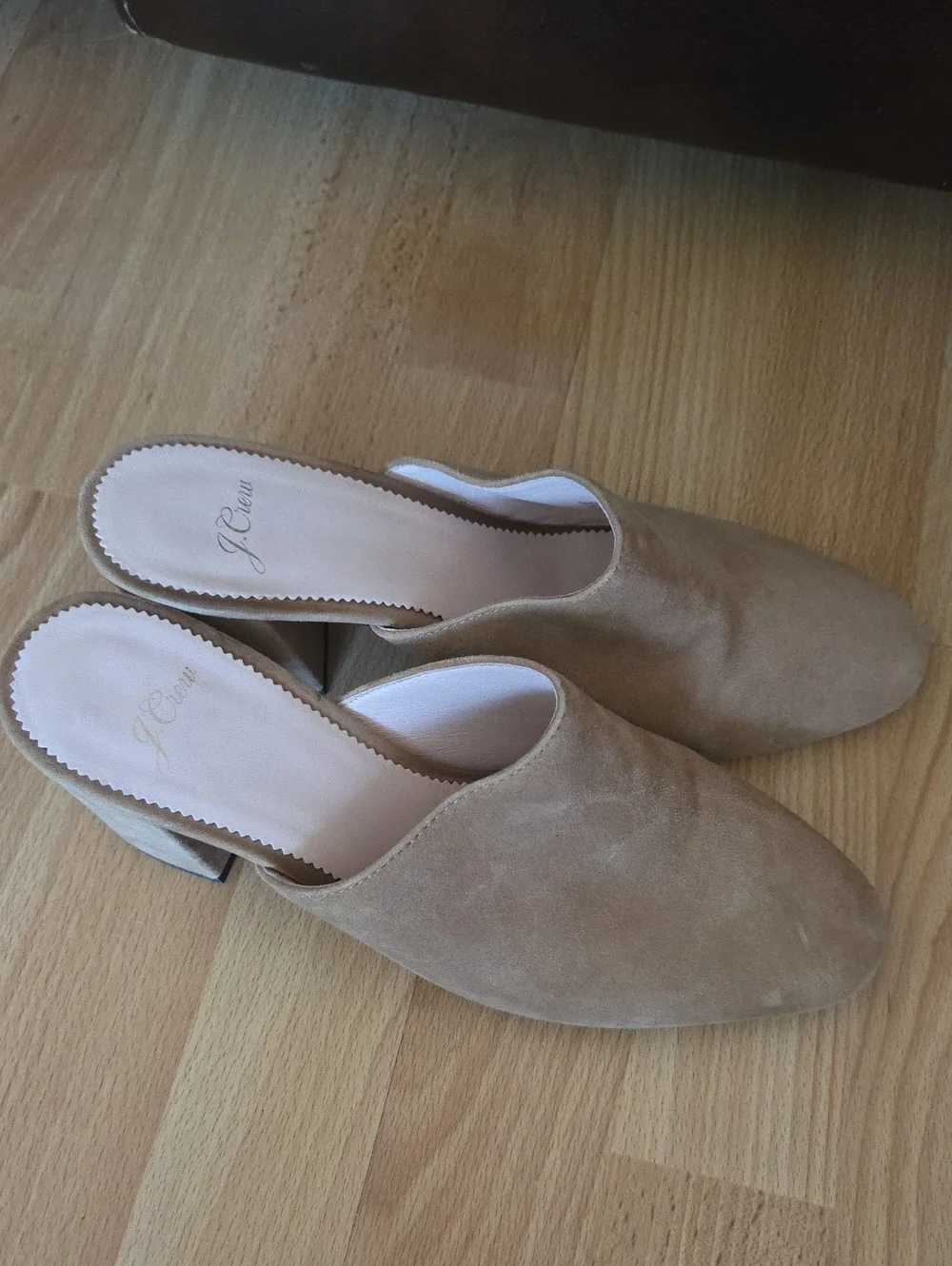 J. Crew suede upper