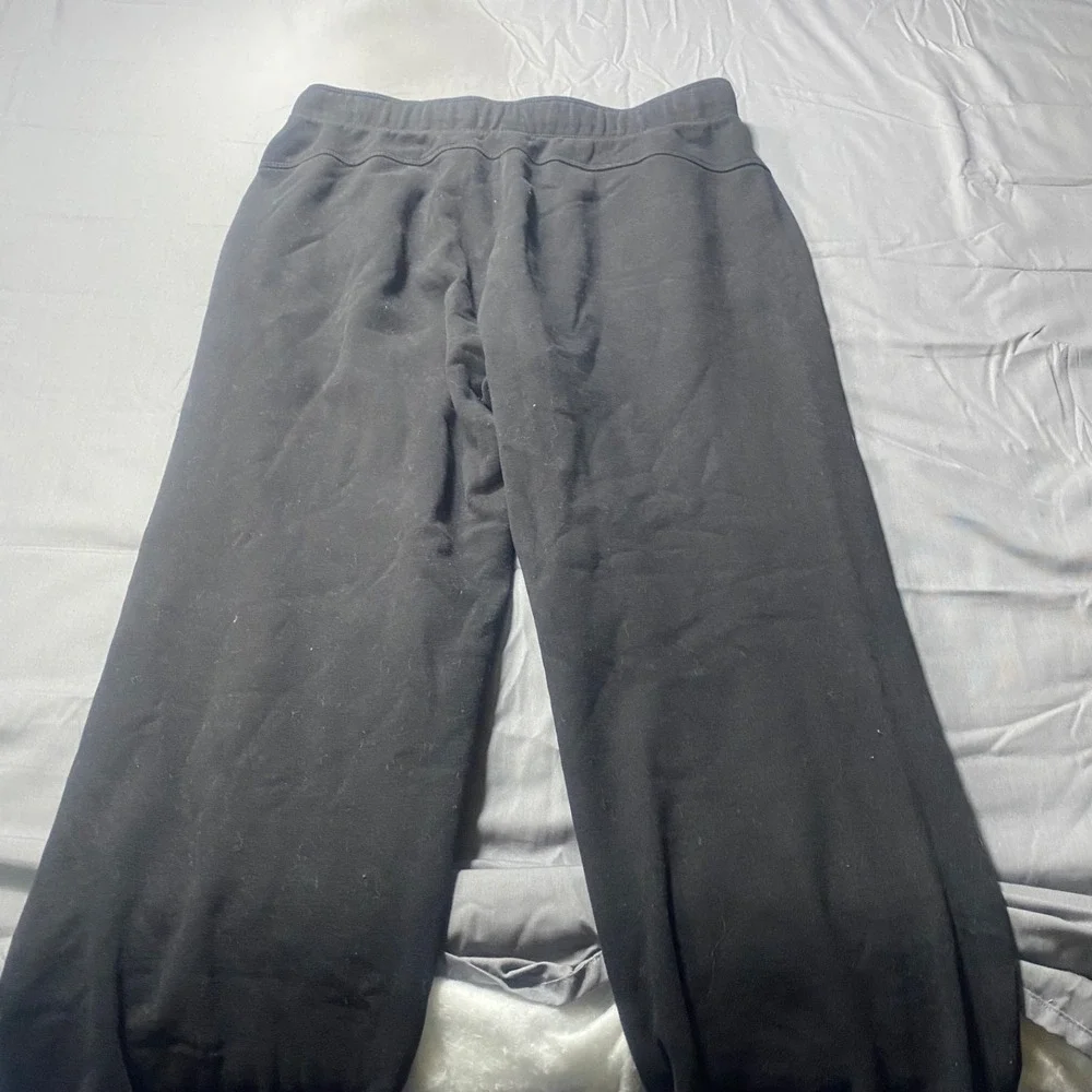 Calvin Klein Men's Black Casual Sweatpants Size Medium Drawstring Lounge Athleti