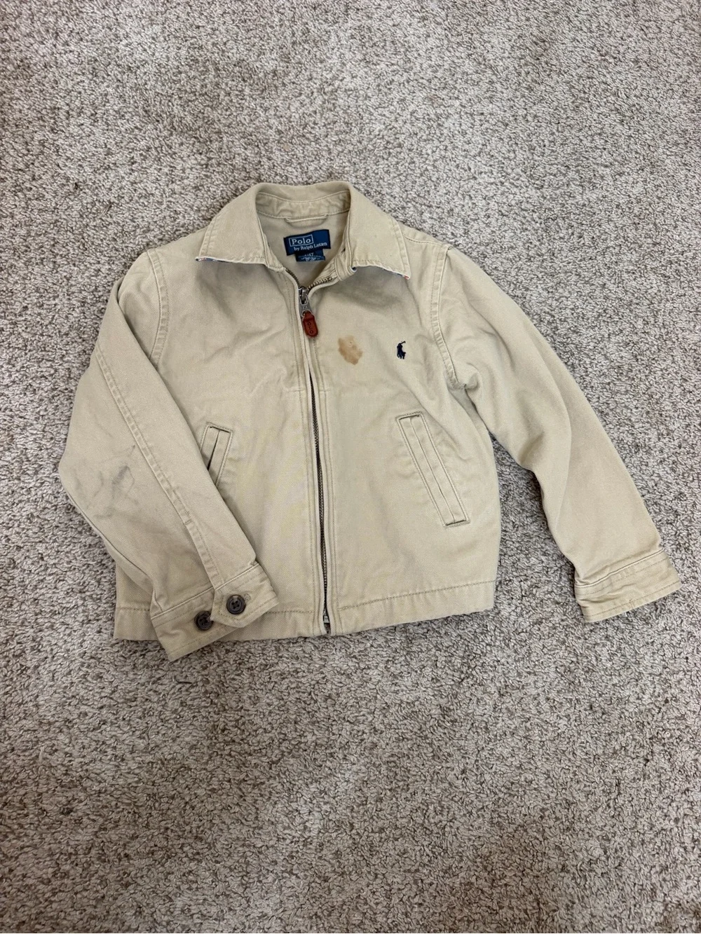 Polo Ralph Lauren has visible