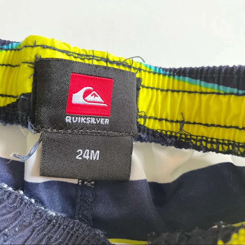 Quiksilver striped trunks