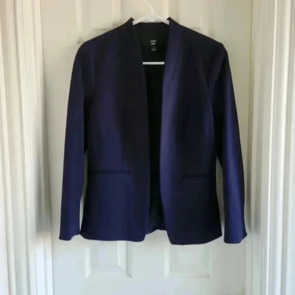 J. Crew‎ Going out Blazer Navy Color Size 2