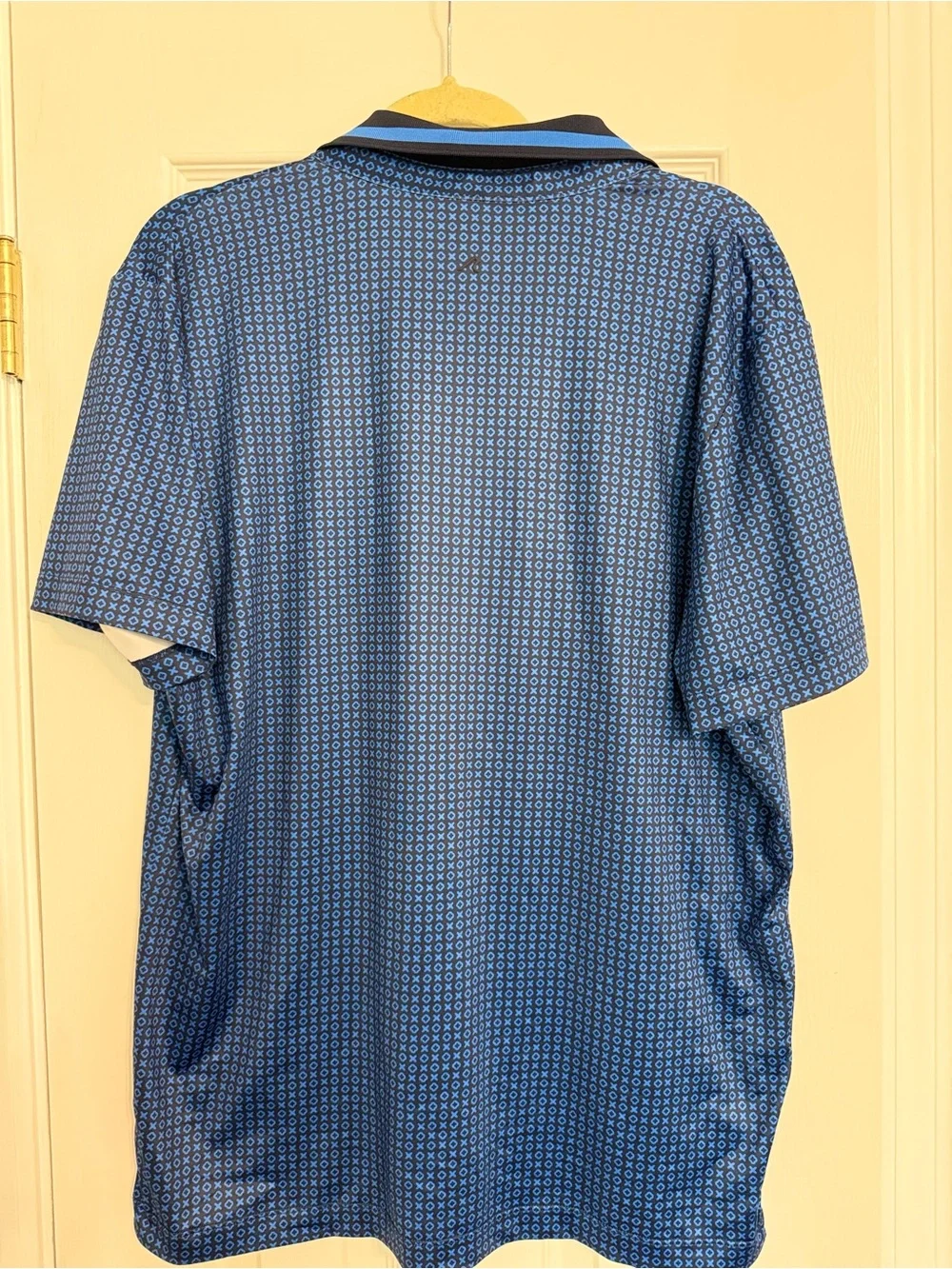 Men's Redvanly Golf Polo with Contrast Collar