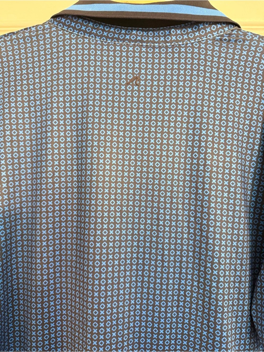 Men's Redvanly Golf Polo with Contrast Collar