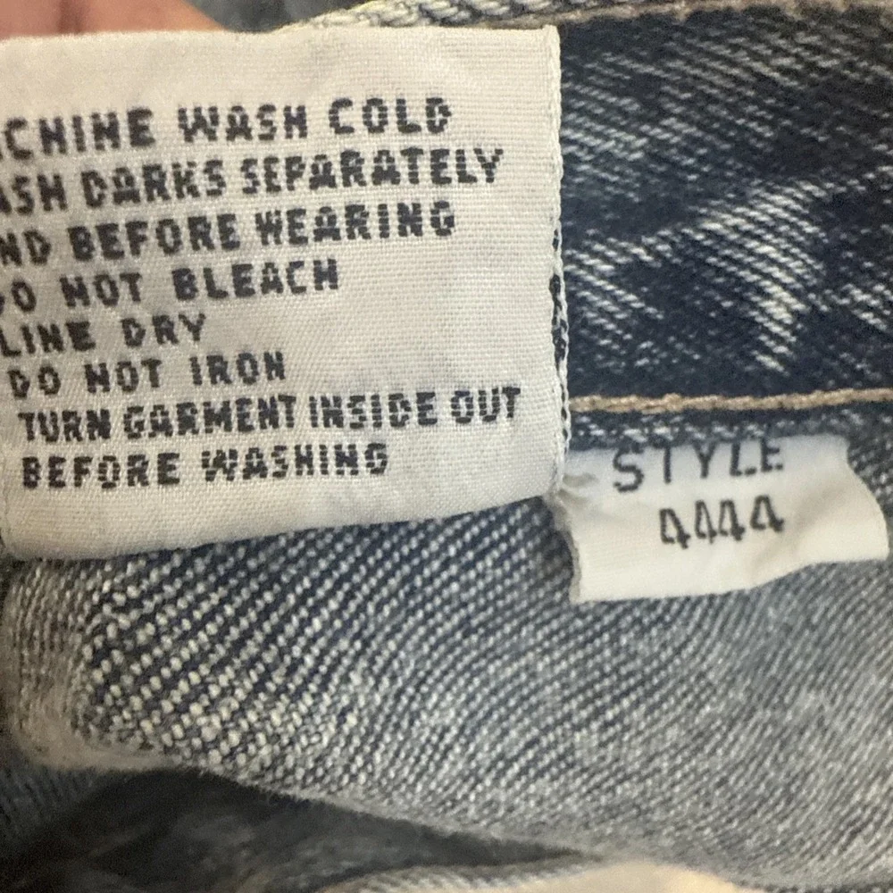 VTG‎ Pure Jeanswear Jeans Size 32 Acid Wash High Rise Tapered Leg Retro 90s