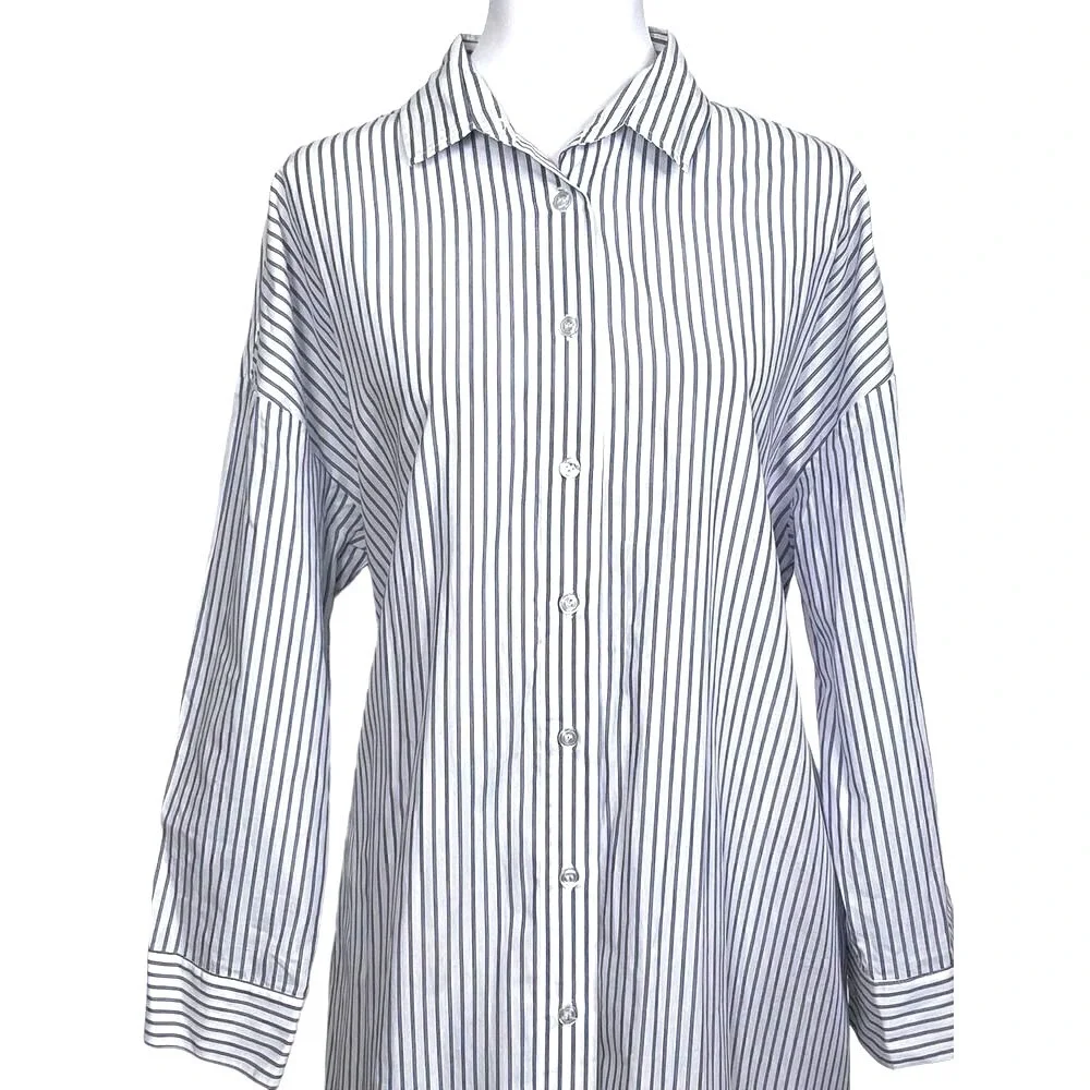 SMOCK stripe maxi