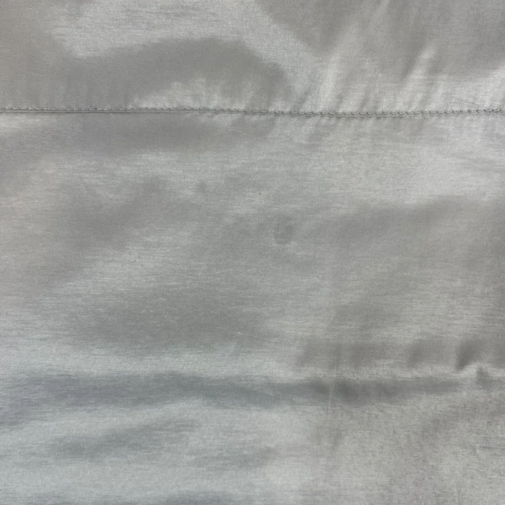 LDS Sportswear Womens Medium Silver Full‎ Zip Pockets Thinsulate Insulated Vest