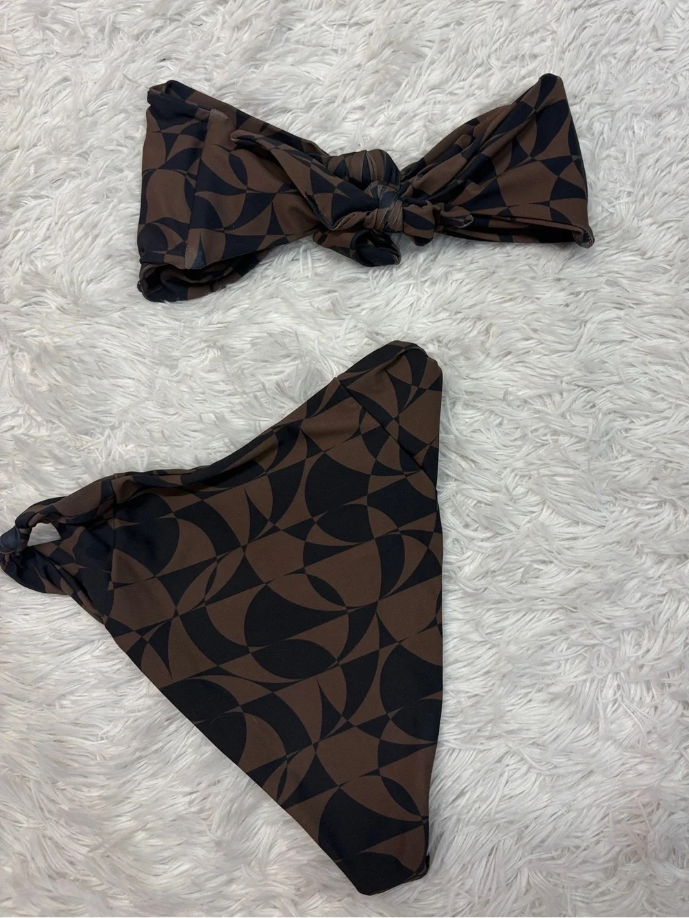 Skatie brown printed