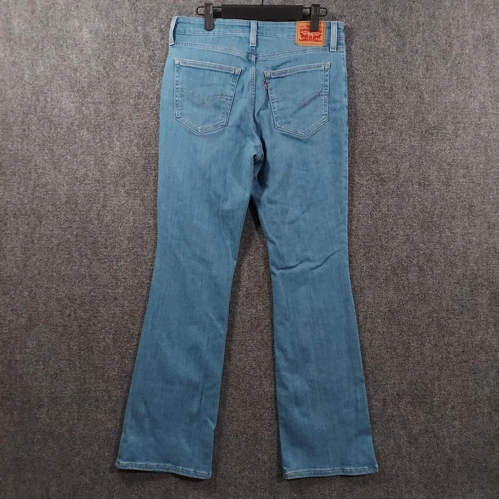 Levi's‎ 725 High Rise Bootcut Jeans Womens 30x32 Blue Light Wash Slim Stretch