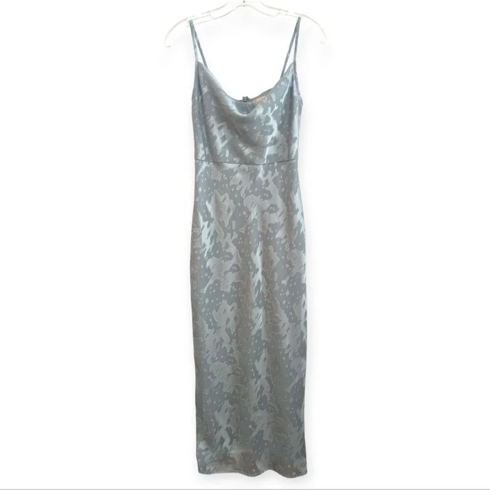 Hutch anthropologie cowl neck cocktail slip dress