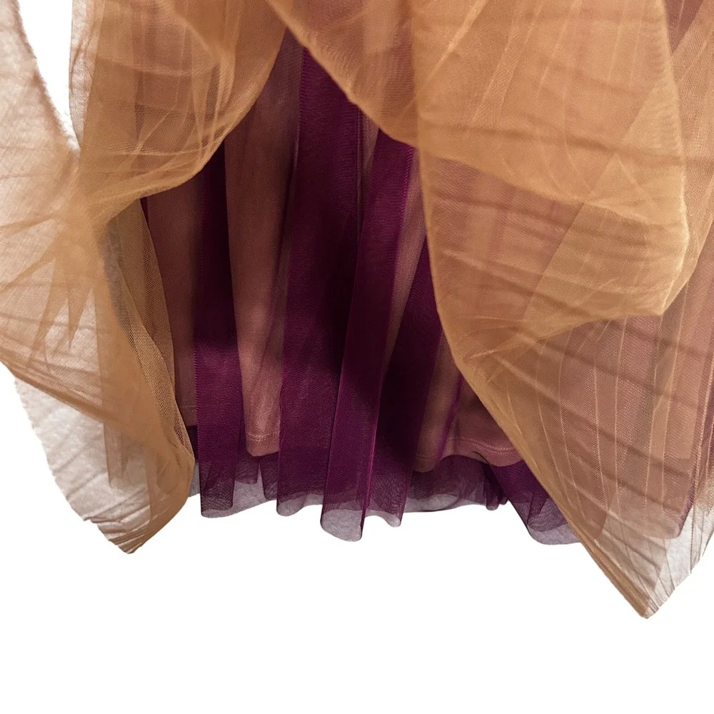 Hem & Thread sheer layered
