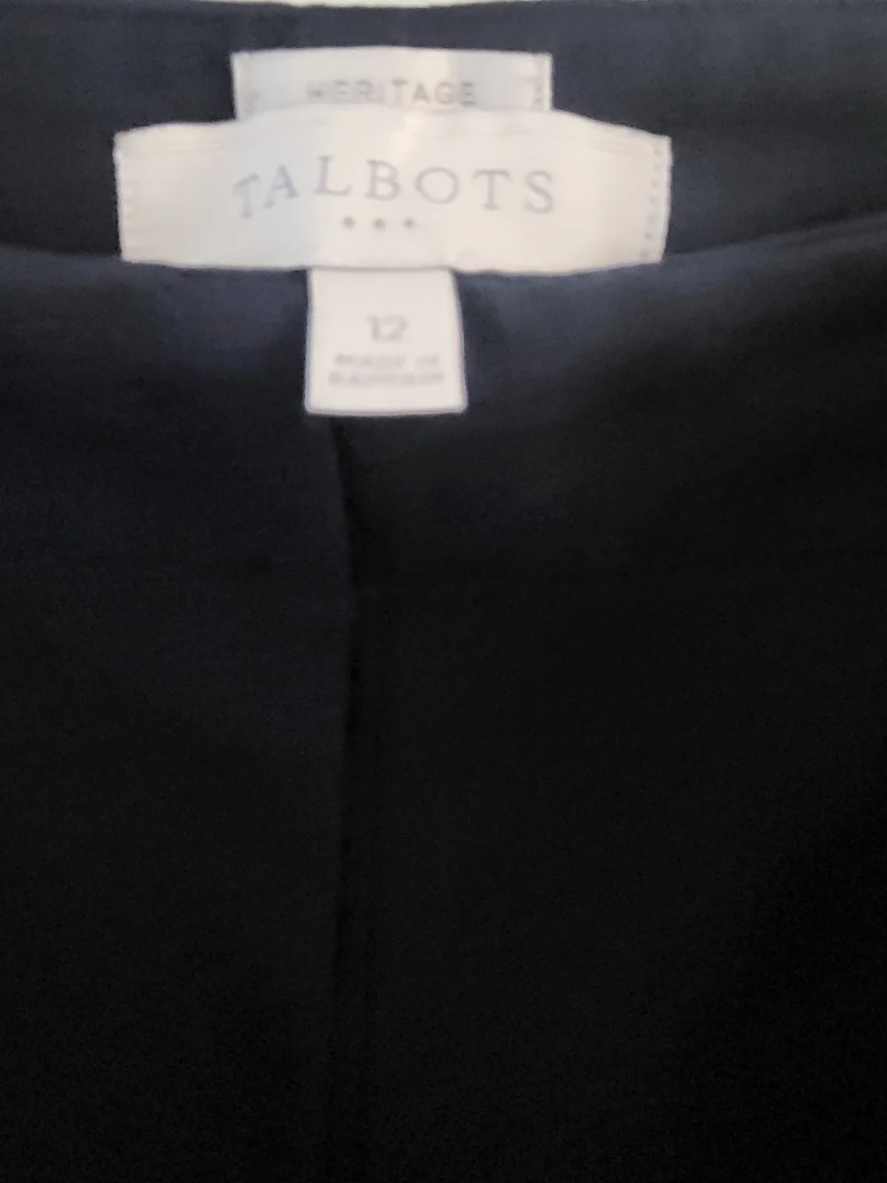 Talbots heritage straight