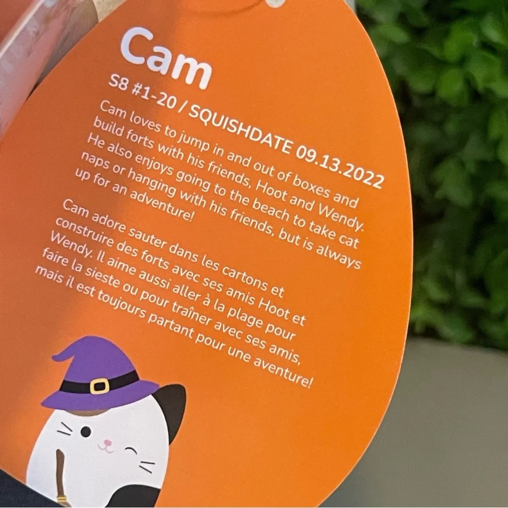 Squishmallows new tag
