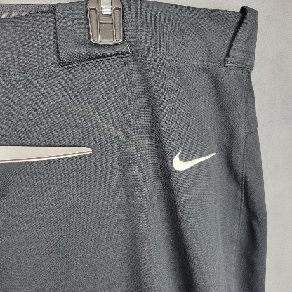 Nike Vapor Elite Game Day Capri Pants Mens 2XL Charcoal Gray Logo Baseball Game‎