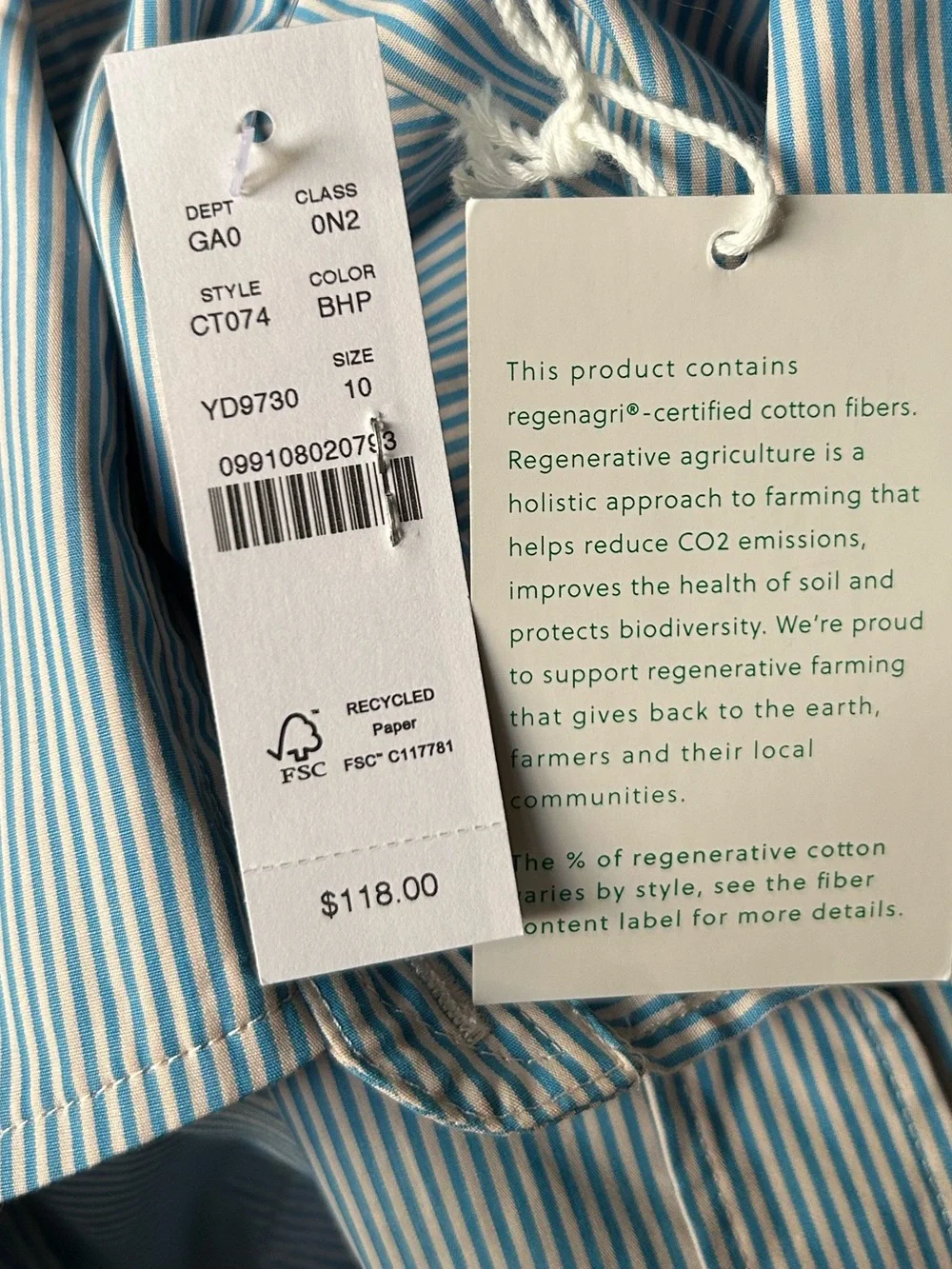 J. Crew size 10
