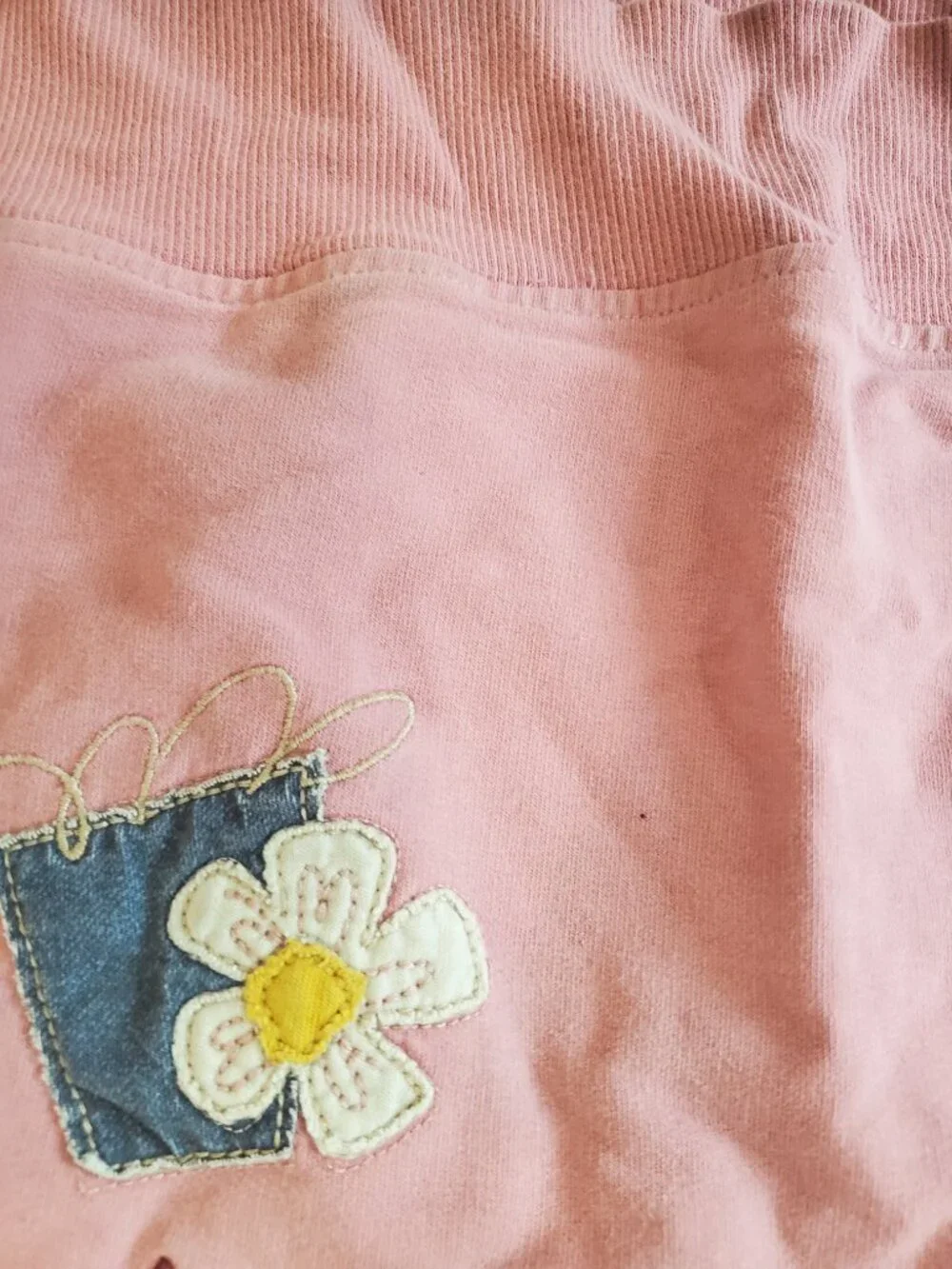 Mayoral Girls Mauve Boucle Flower Sweatshirt sz 8