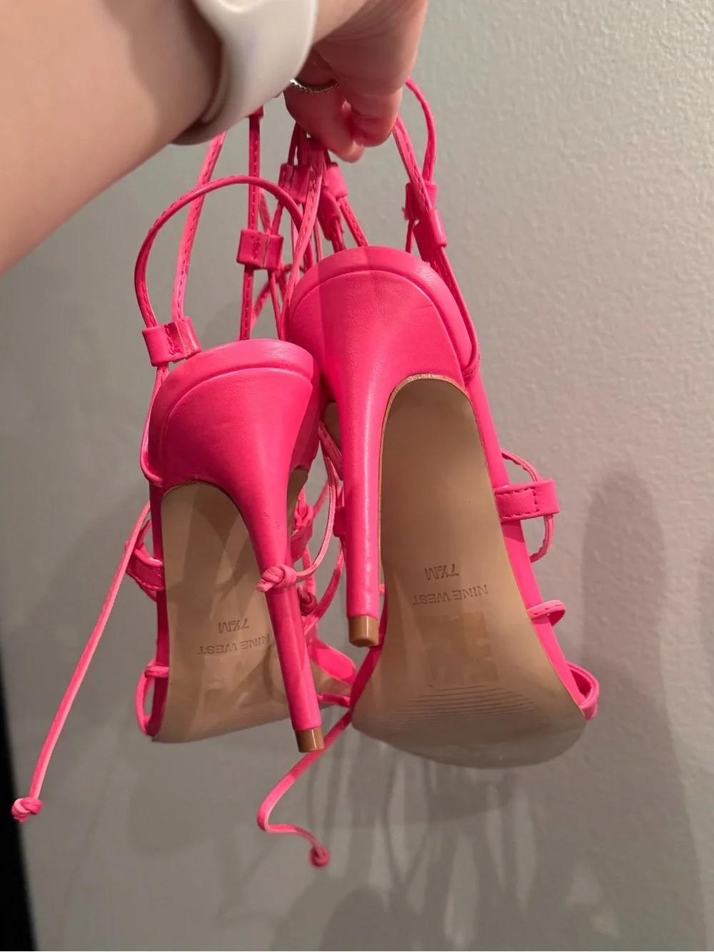 Nine West strappy lace