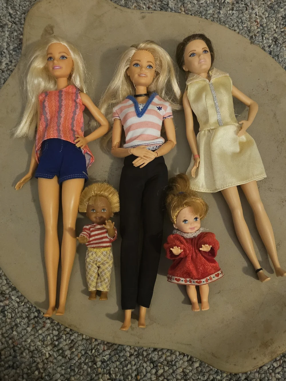 Barbie Dolls Lot Of 5