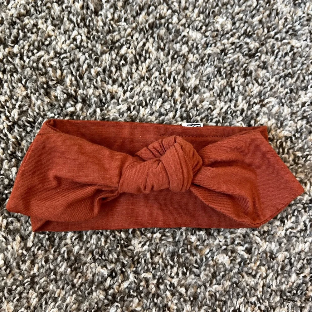 Eyee Kids Baby Brown Topknot‎ Bow Headband Infant 6-12 Months