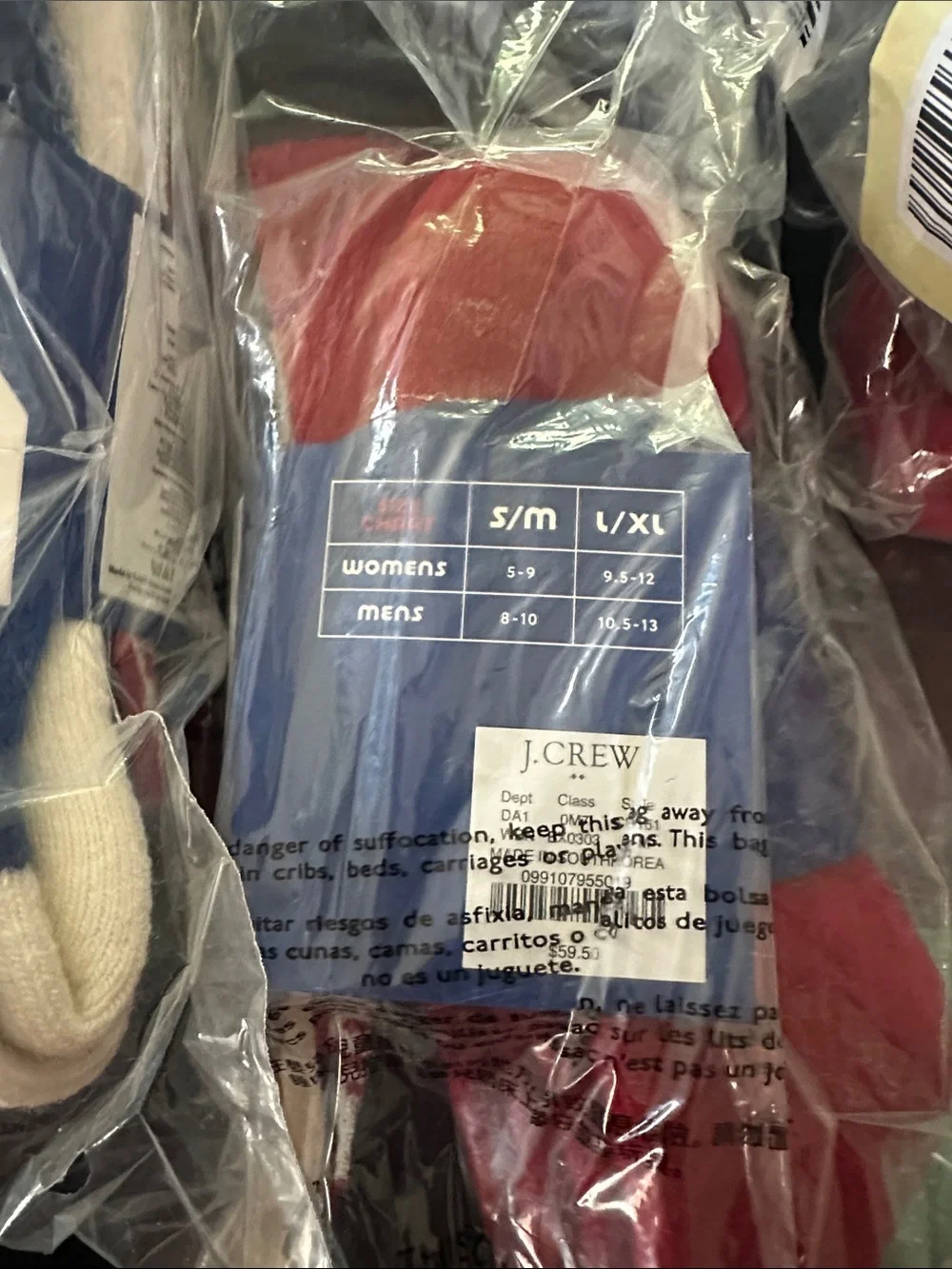 J. Crew three pairs