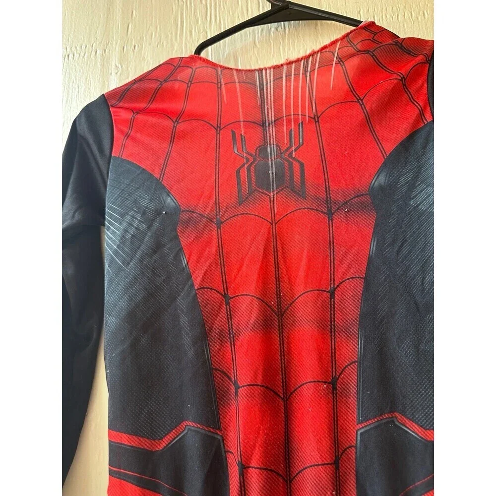 Black and Red Spider-Man boys size medium costume