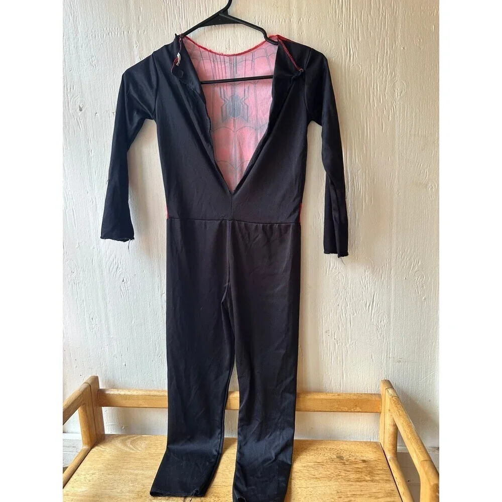 Black and Red Spider-Man boys size medium costume
