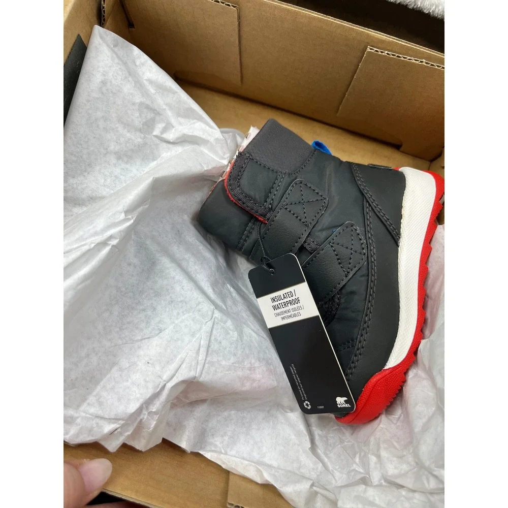 NIB Sorel‎ Toddler Whitney II Strap Waterproof Insulated Winter Boots Size 6