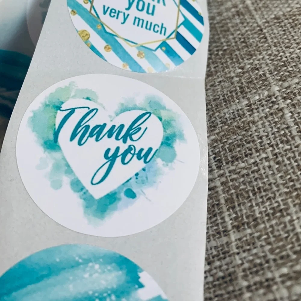 200 ~1.5” Thank You Boutique Stickers 🌟🆕🌟 2 For $24 (Bundle & Save)
