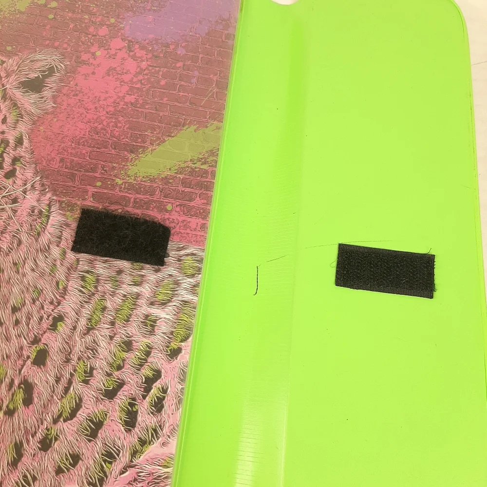 Original Trapper Keeper Leopard Pink/Green Retro Mead 1
