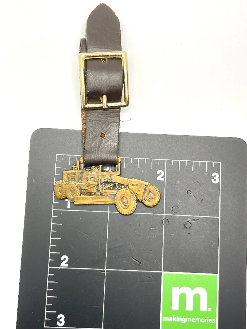 Vintage John Deere JD570 Motor Grader Watch Fob