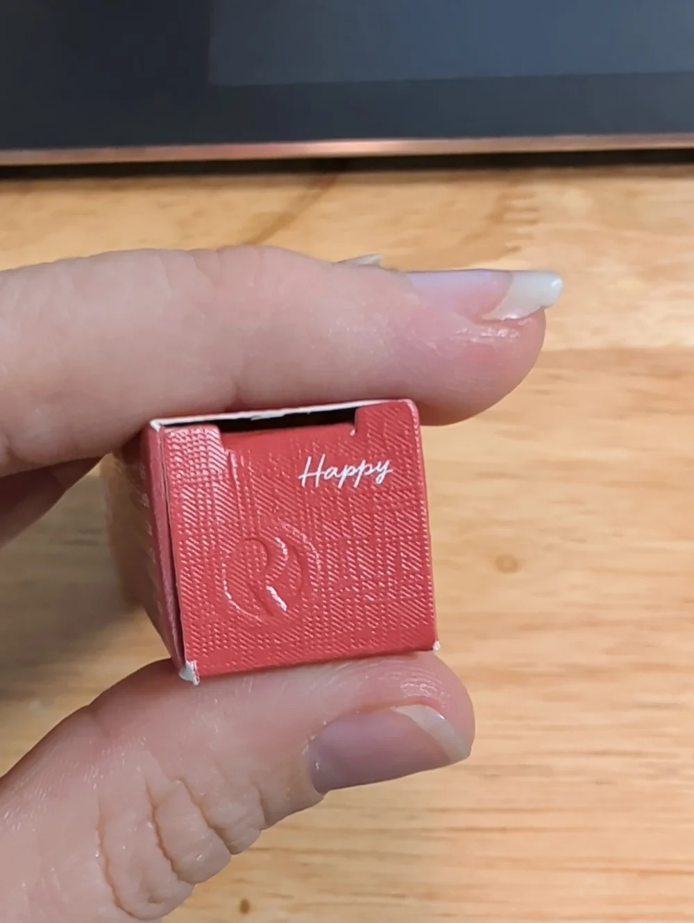 Rare Beauty Soft Pinch Tinted Lip Oil — Happy (Coral)